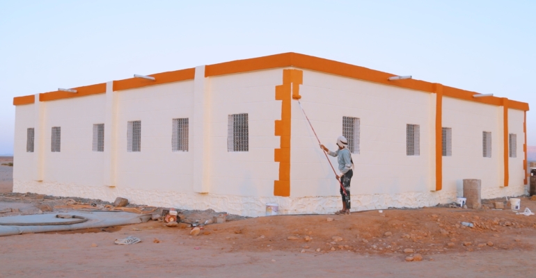 Tawakkol Karman Foundation builds school for 2,000 residents near oil field in Shabwa